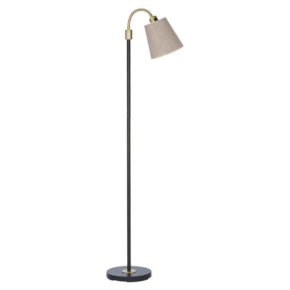 Golvlampa Amy 1-arm svart
