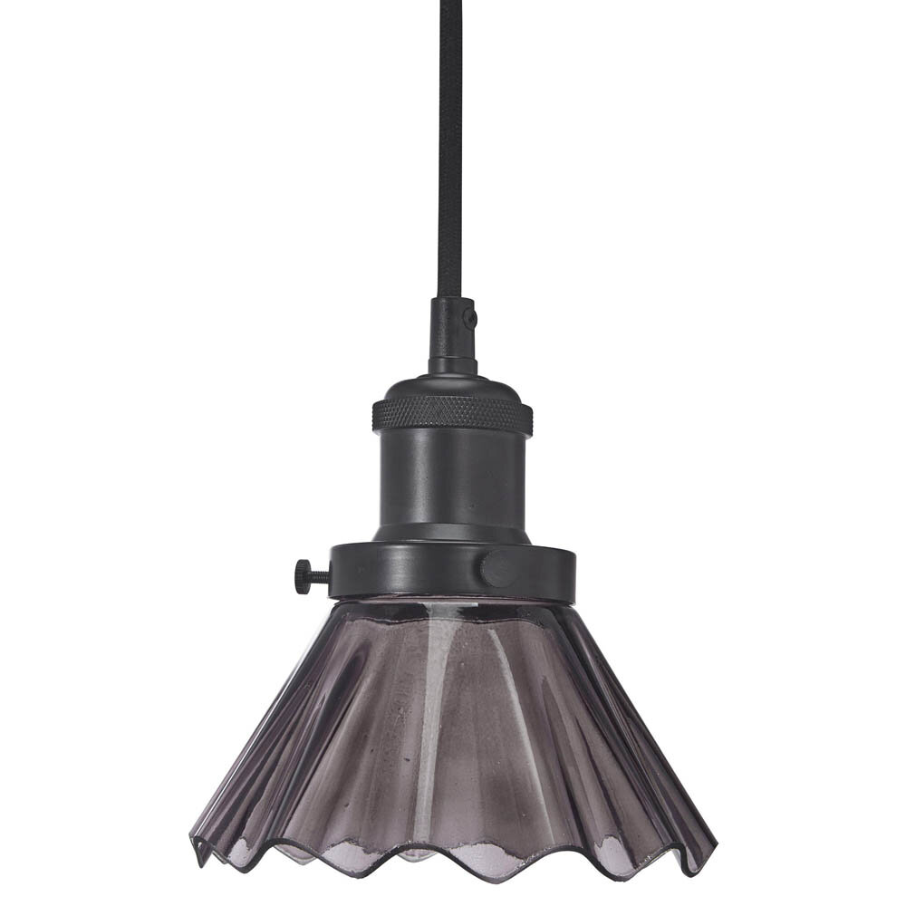 Fönsterlampa August veckad 15 cm