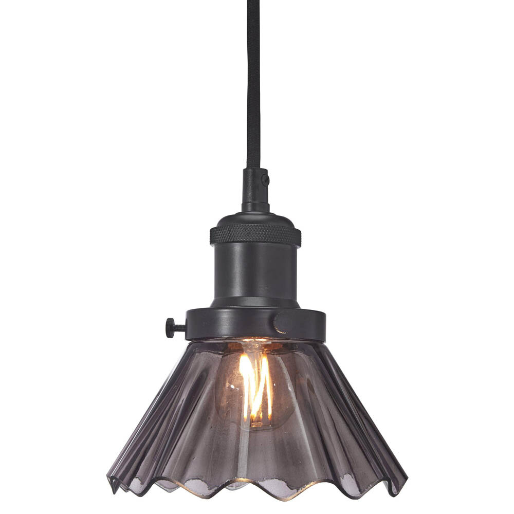 Fönsterlampa August veckad 15 cm