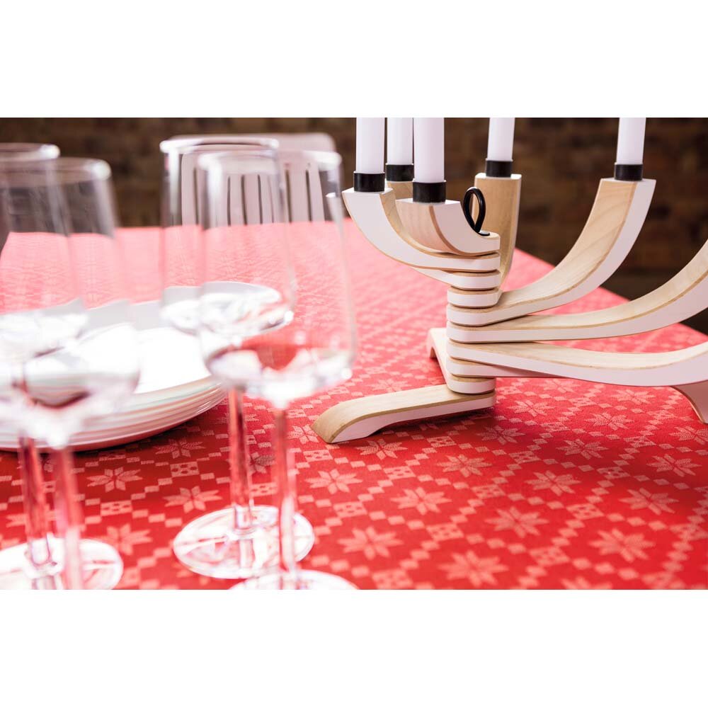 Åttebladrose bordsduk 150x310 cm