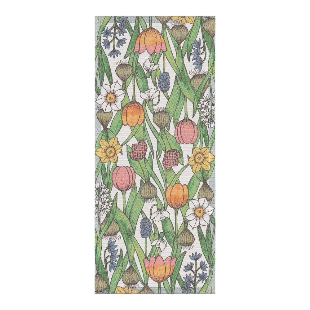 Blomsterlök bordslöpare 35x80 cm