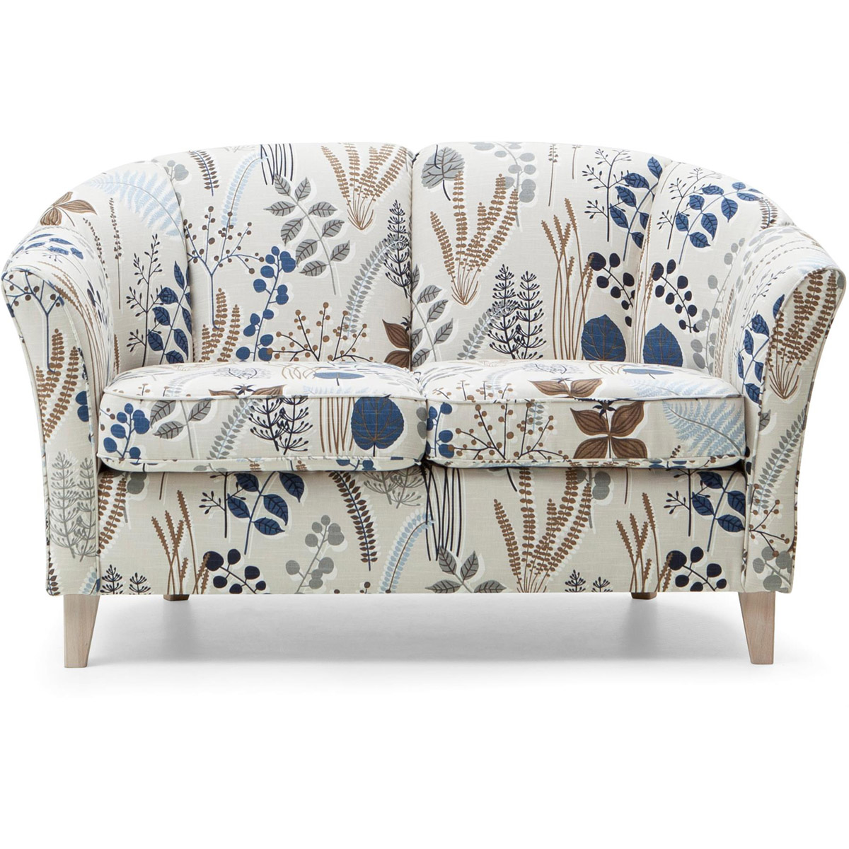 Ekerö soffa 2-sits botanic blue