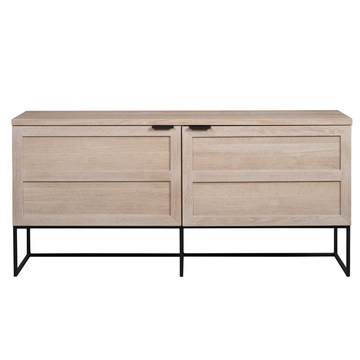 Everett sideboard ww metallben 2 med luckor