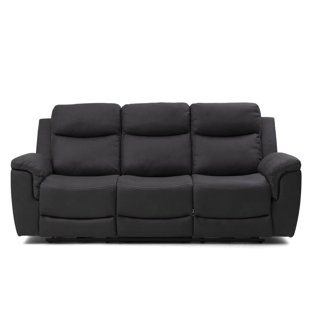 Joy 3-sitssoffa med elrecliner