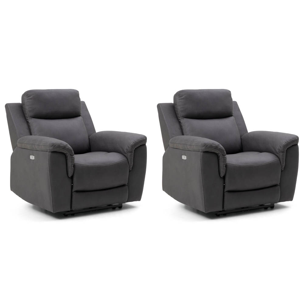 Joy fåtölj med elrecliner 2-pack