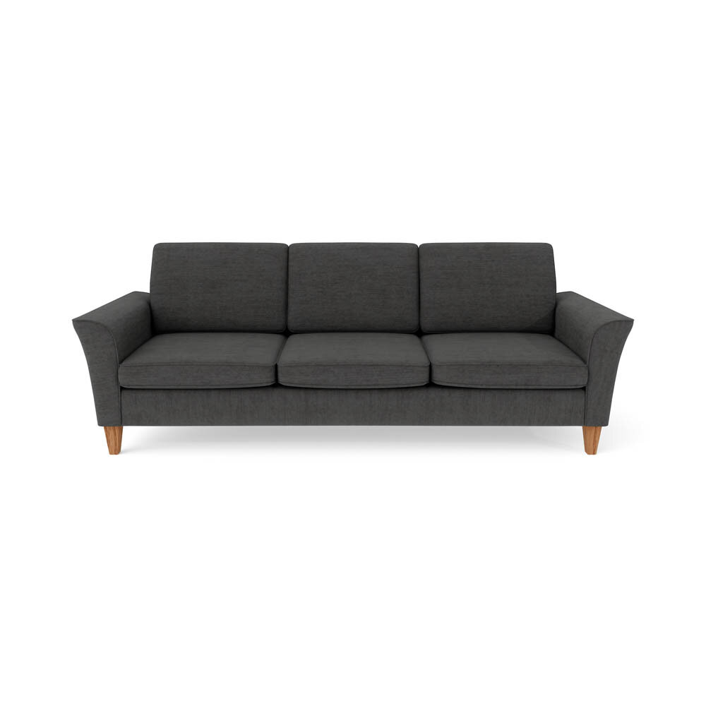 Miami 3-sits soffa med träben