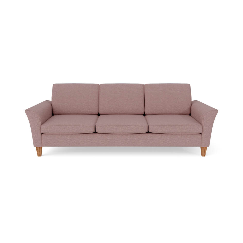 Miami 3-sits soffa med träben