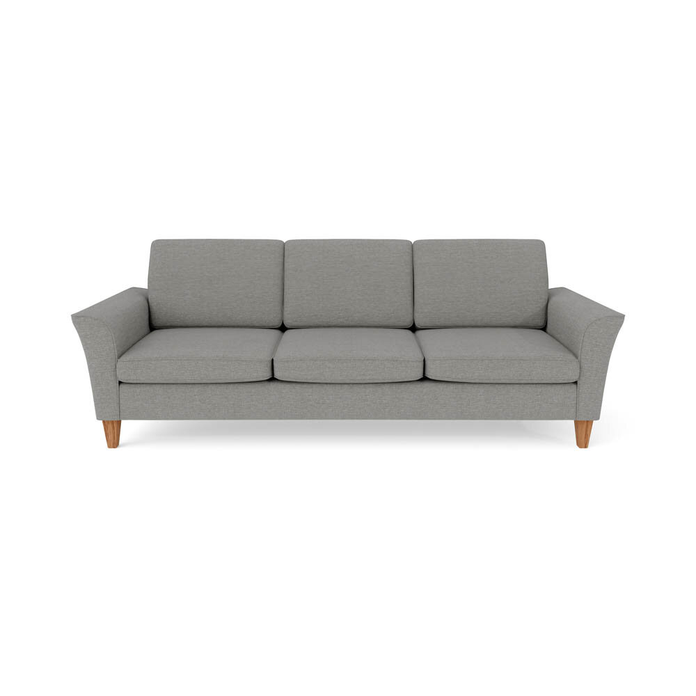 Miami 3-sits soffa med träben