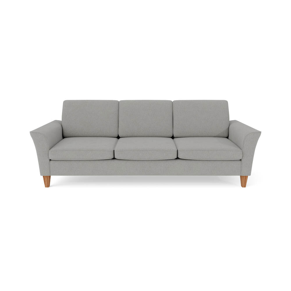 Miami 3-sits soffa med träben