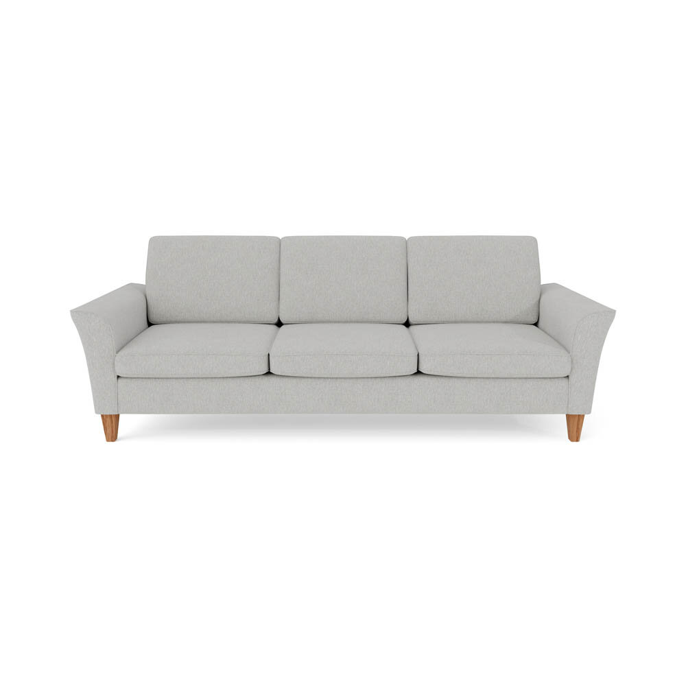 Miami 3-sits soffa med träben
