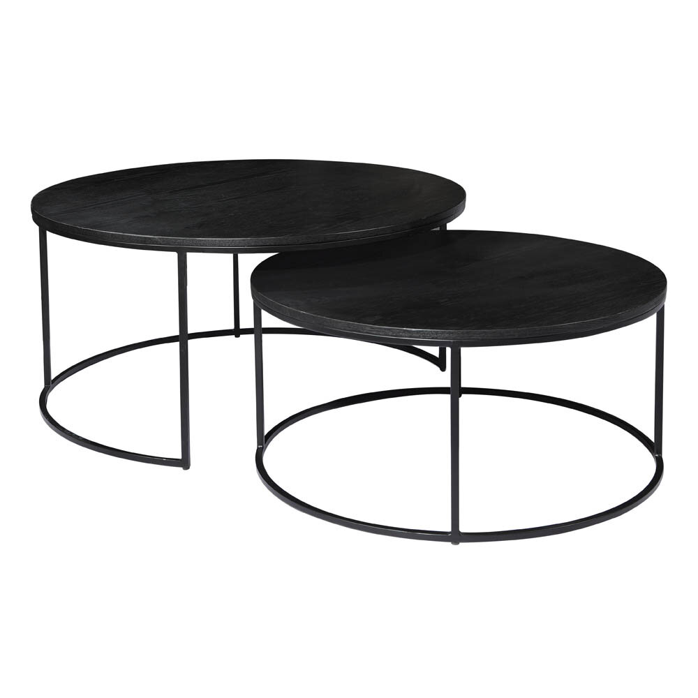 Natalie satsbord runt svart