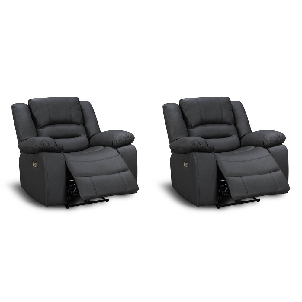 Paradiso fåtölj med elrecliner 2-pack