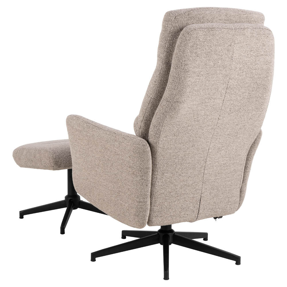 Stay snurrfåtölj med pall beige 2-pack