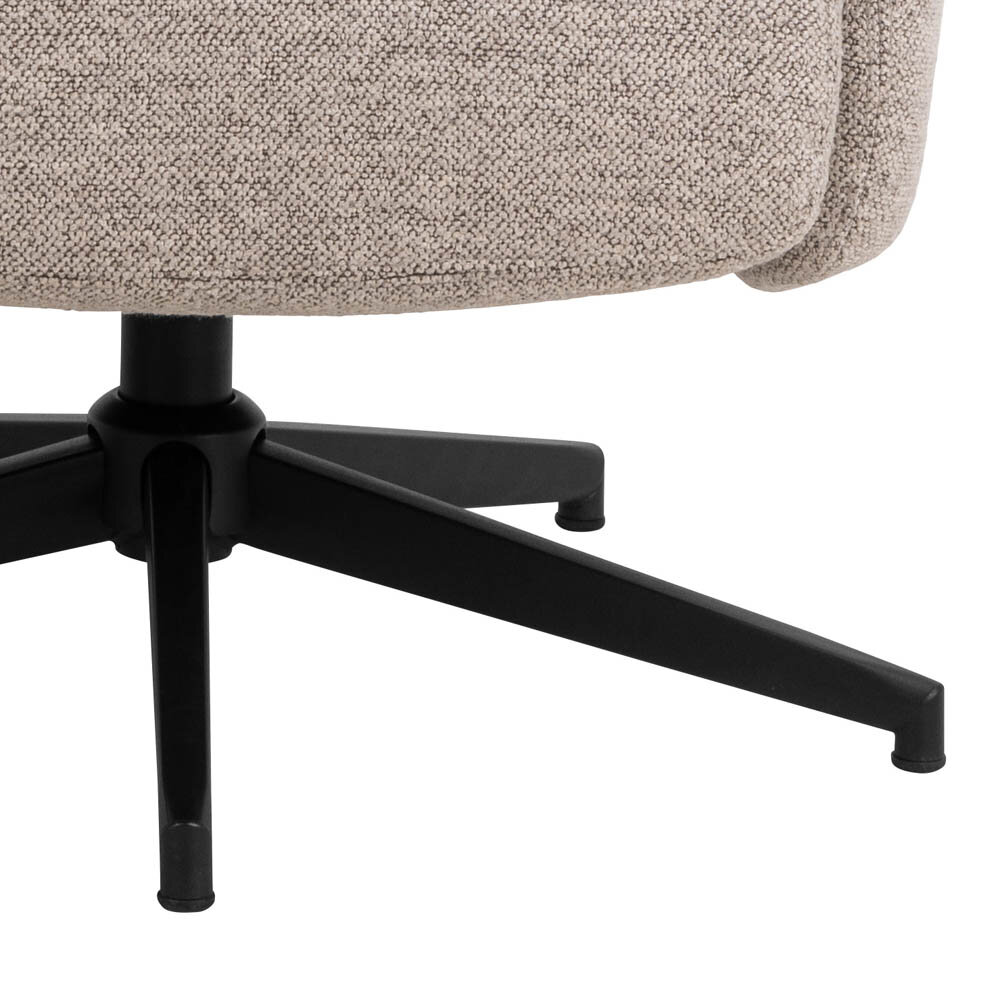 Stay snurrfåtölj med pall beige 2-pack