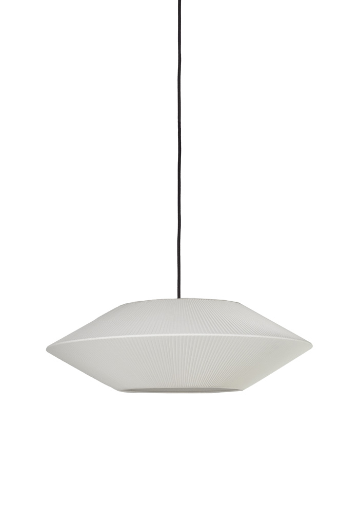 Pollux D75 plisserad off-white