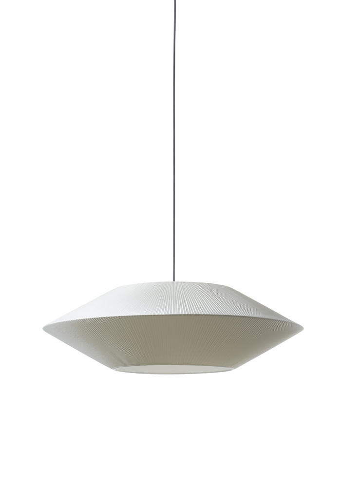 Pollux D58  plisserad off-white