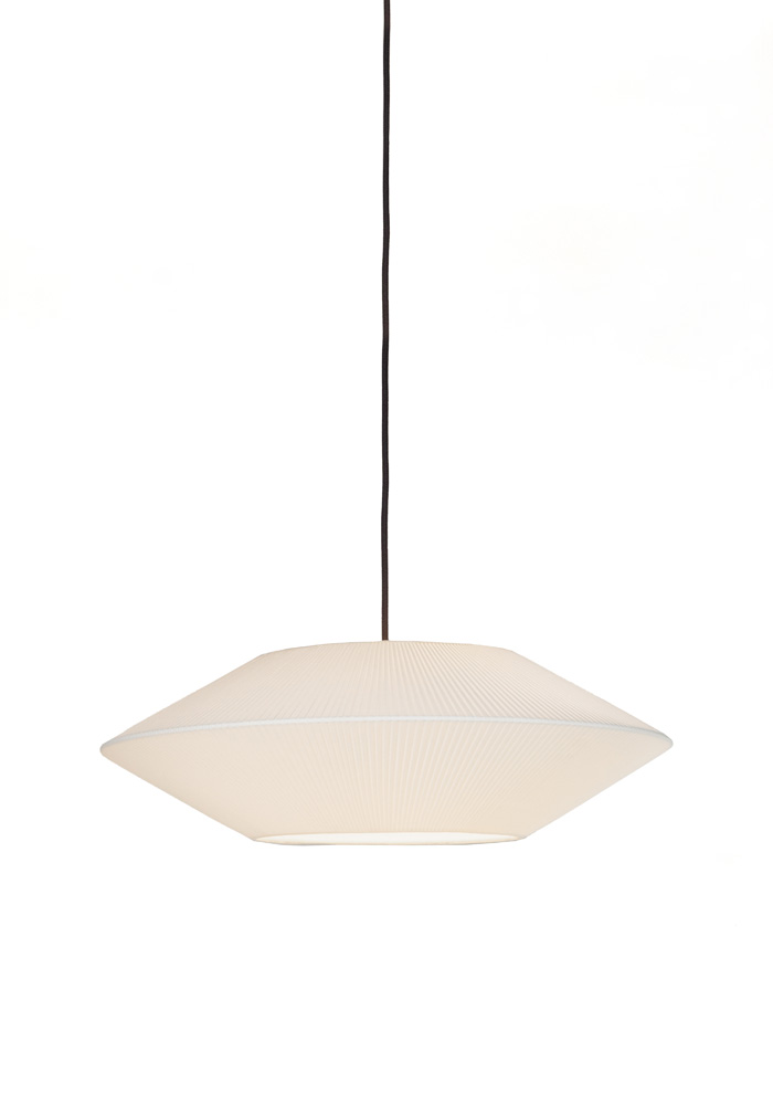 Pollux D75 plisserad off-white