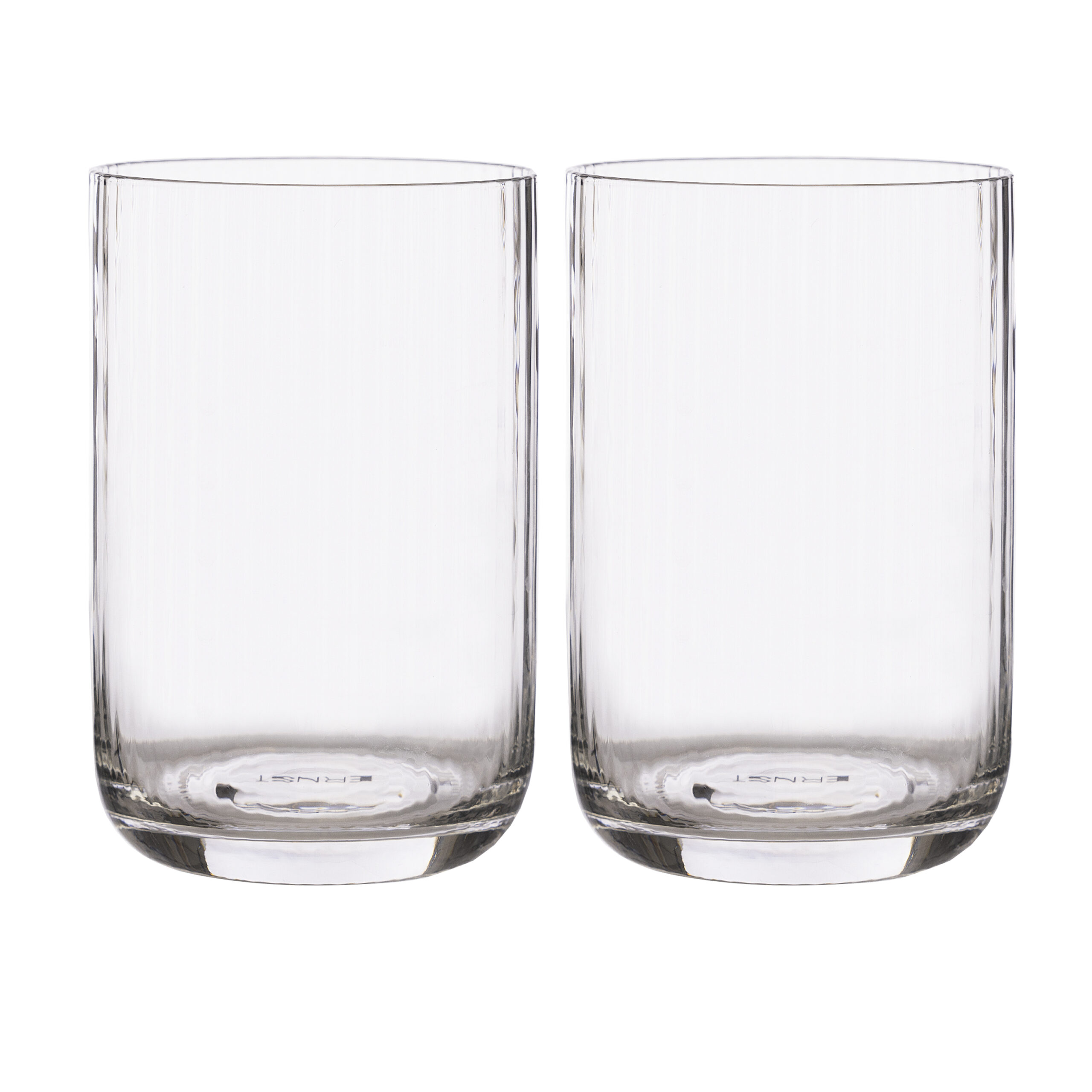 Ernst räfflade dricksglas 2pack
