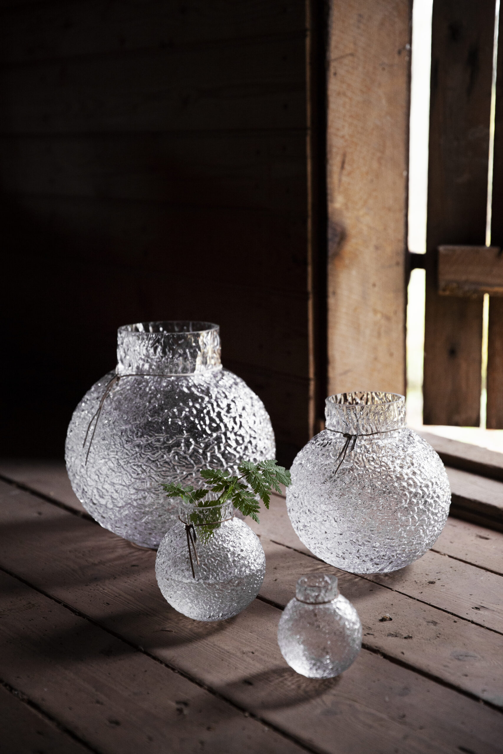 Ernst glasvas struktur glas