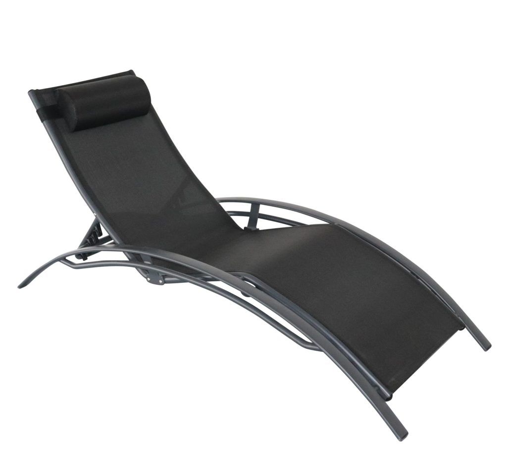 Solstol i aluminium