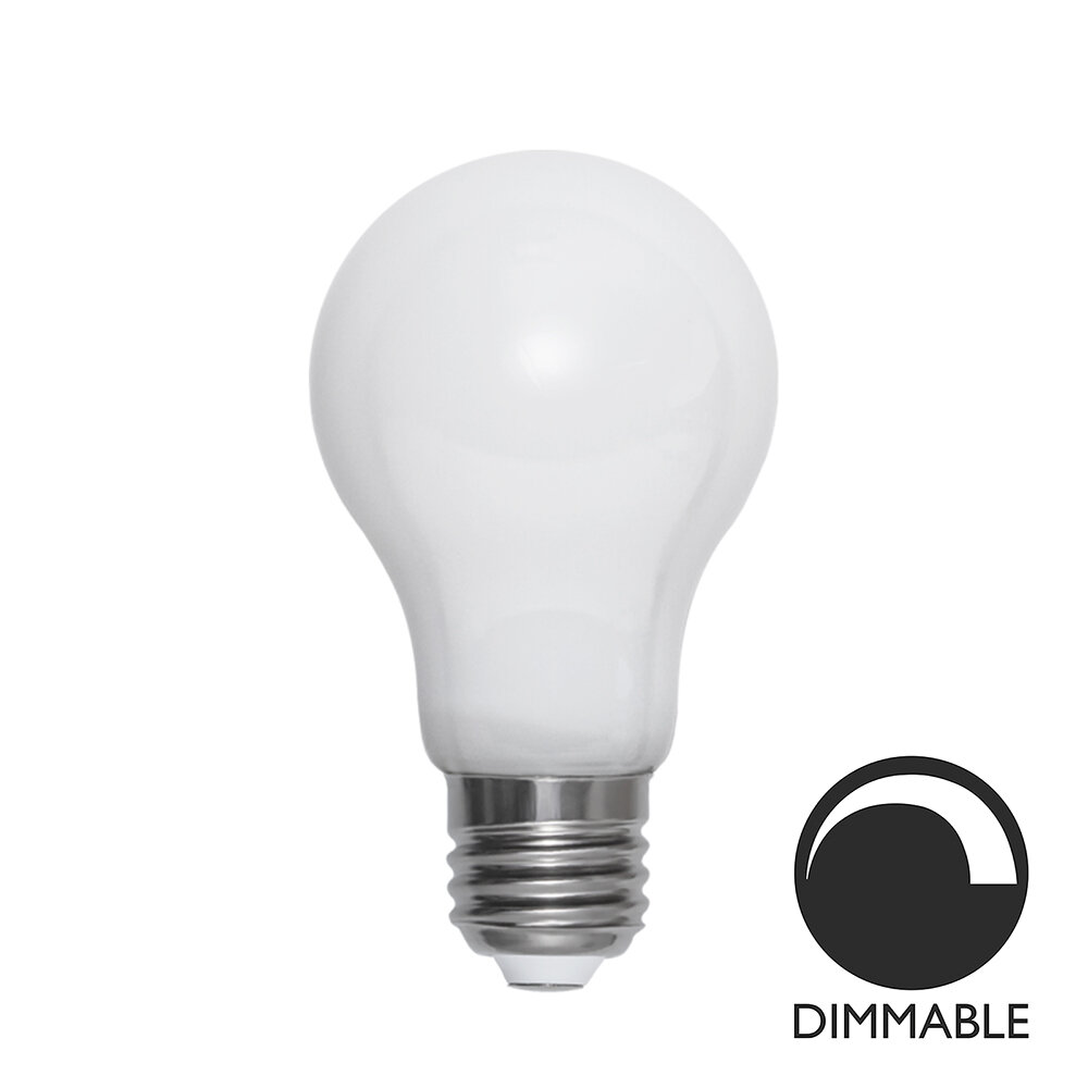 Ljuskälla E27 LED Normal Opal 7,5W