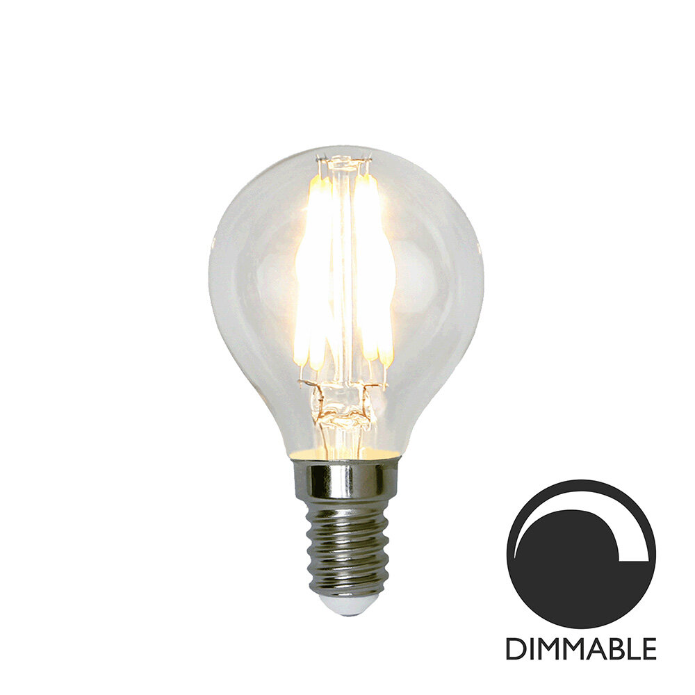 Ljuskälla E14 LED Filament Klot Klar 4,2W