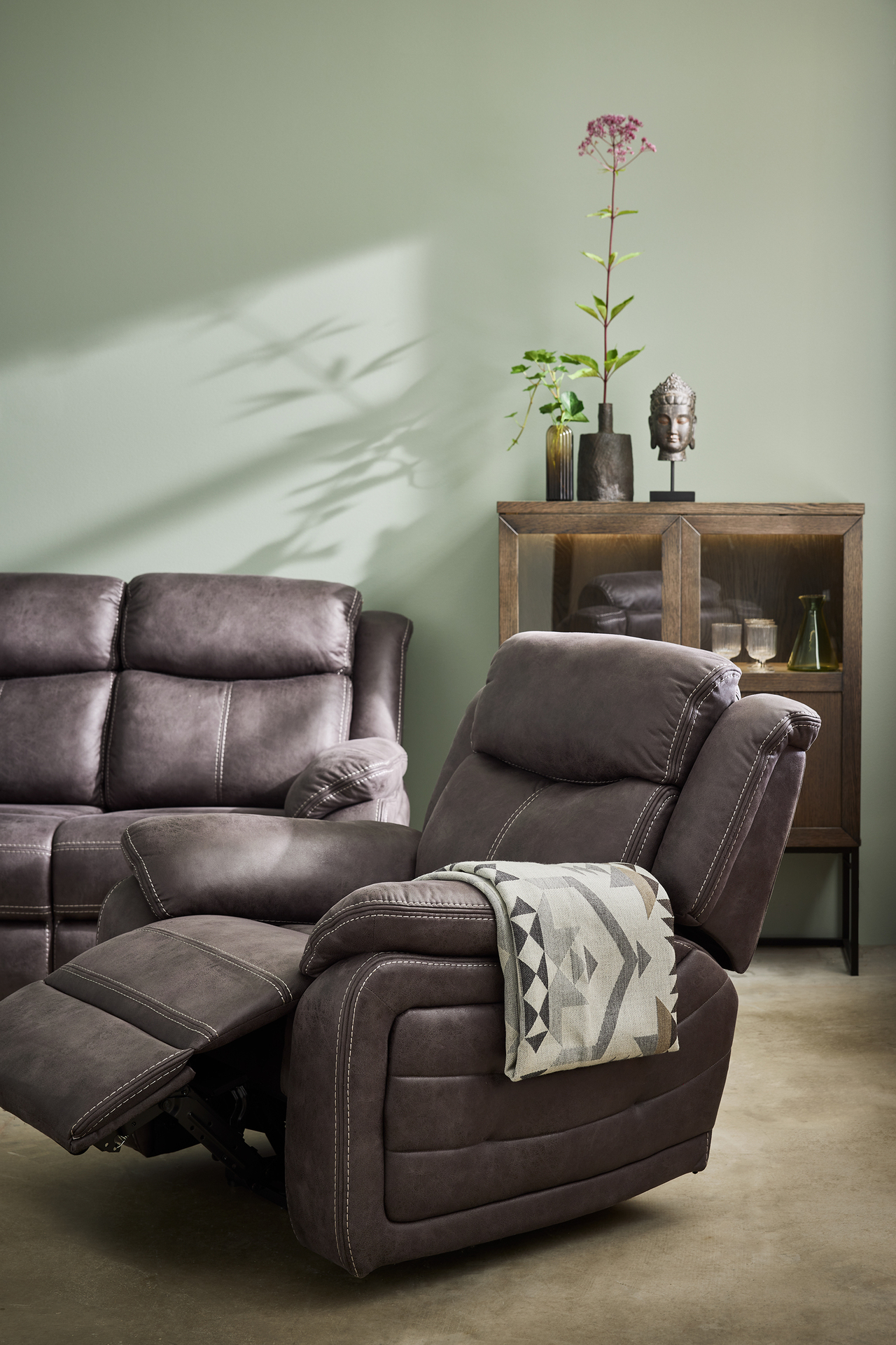 Teddy reclinerfåtölj El Brun