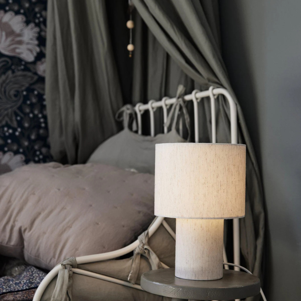 Leah Bordslampa Ljusbeige 28cm