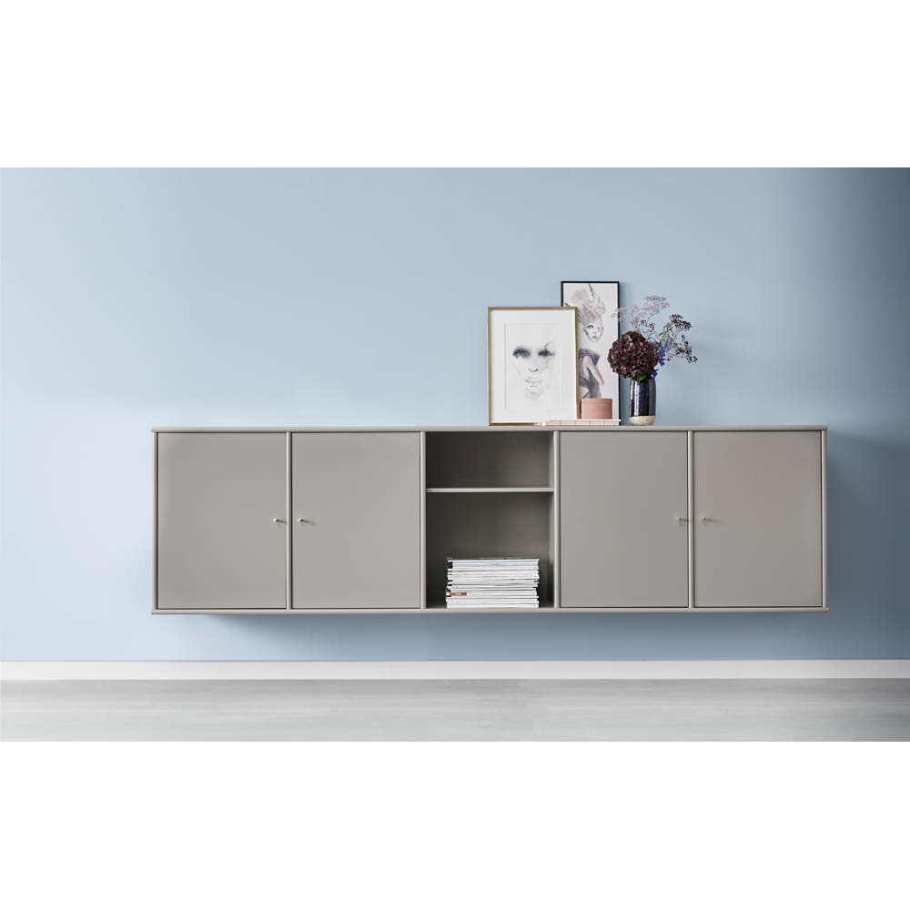 Mistral sideboard 220 cm ljusgrå