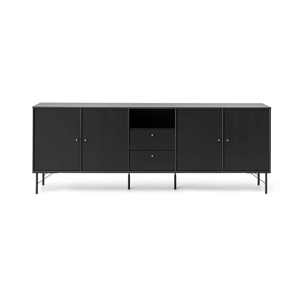 Mistral sideboard 220 cm svart