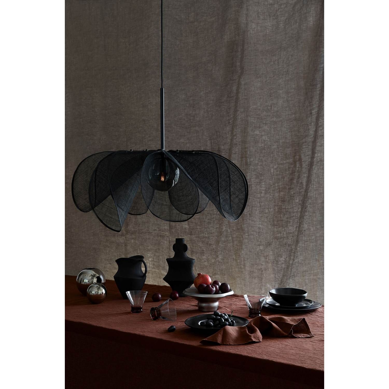 Styrka Taklampa 75cm Svart