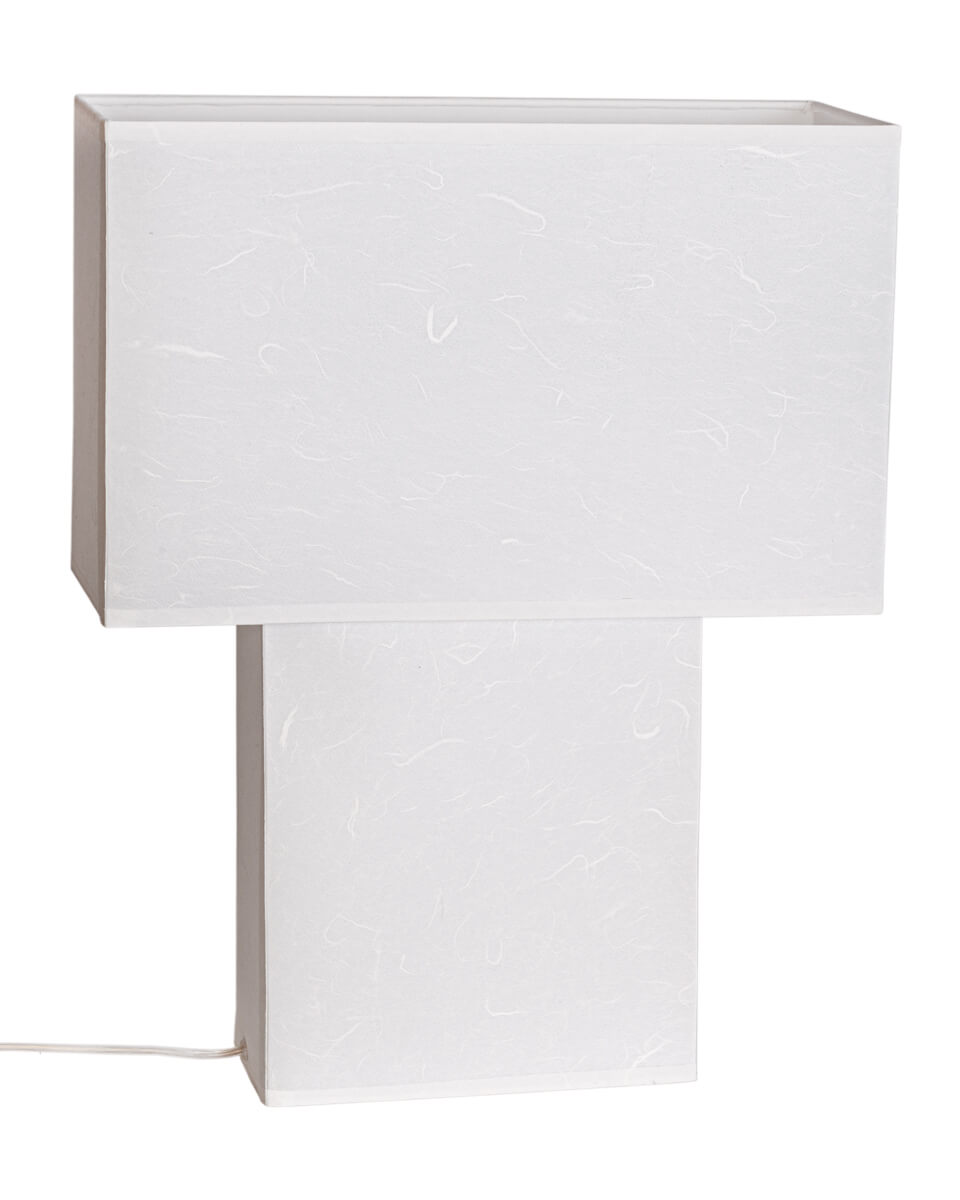 iSquare bordslampa vit