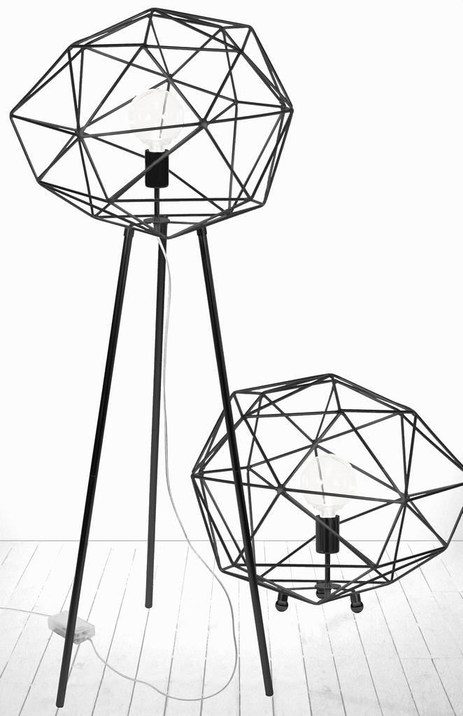 Diamond golvlampa