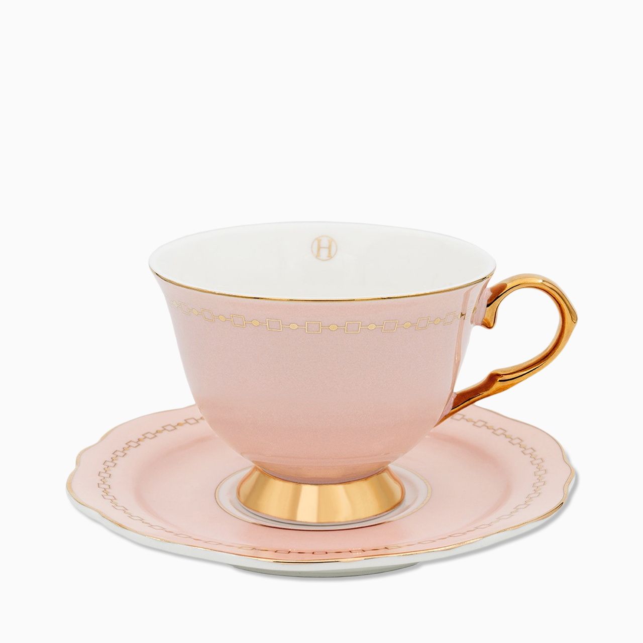 Anima Cielo Rosa - Kopp med fat